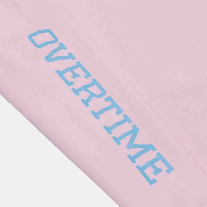 Up close, view of sleeve on the Kids' Overtime Classic Hoodie.