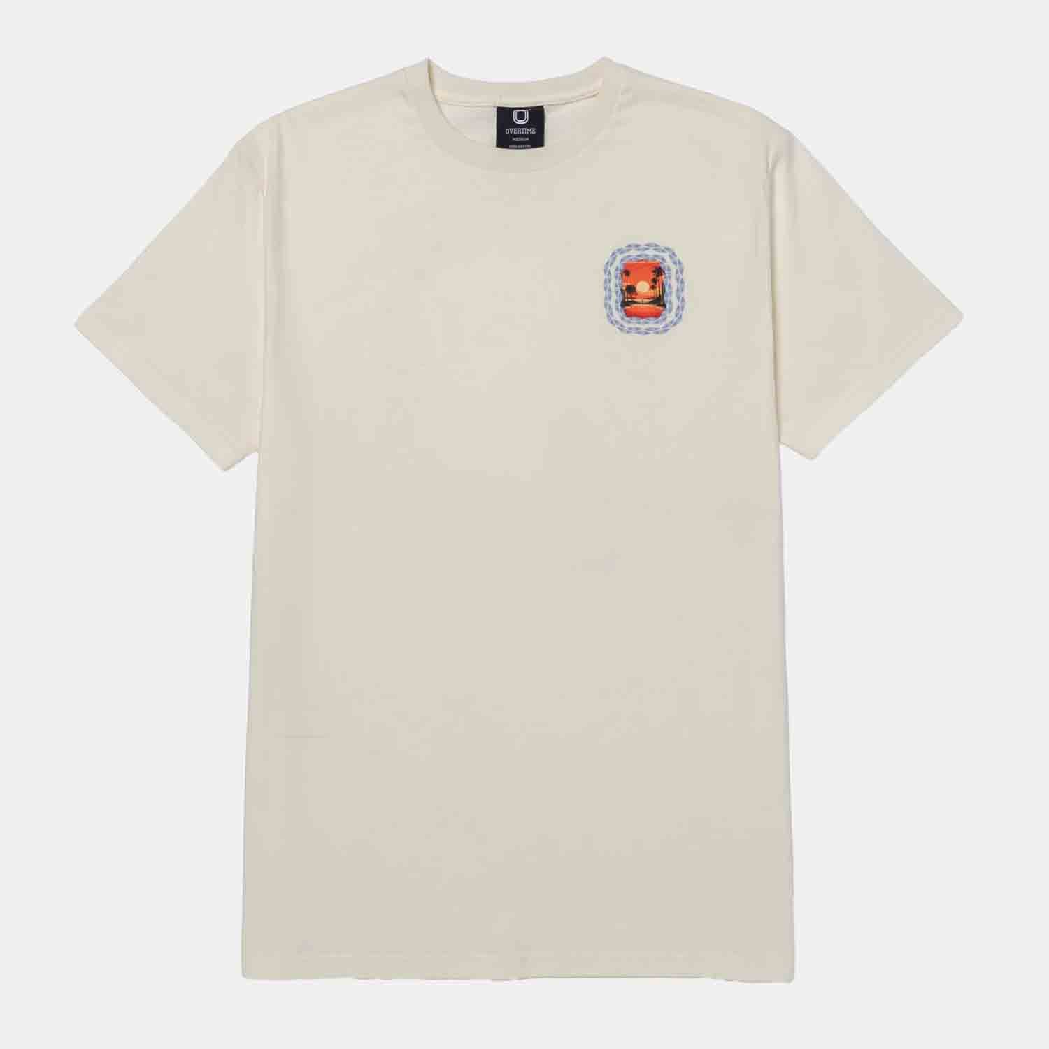 Front view of the Overtime Kids' Love it Here Tee.