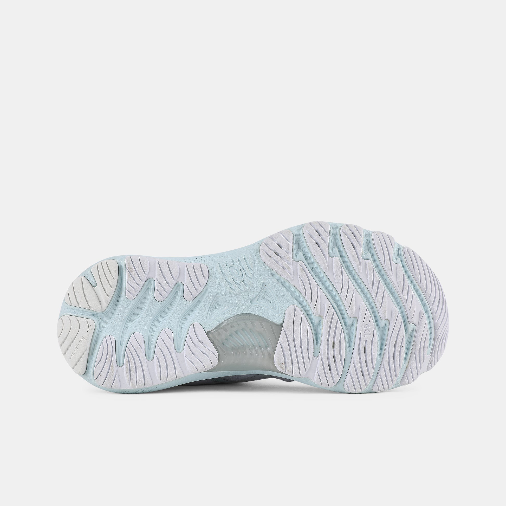 Bottom view of Women's Asics Gel-Nimbus Running Shoes.