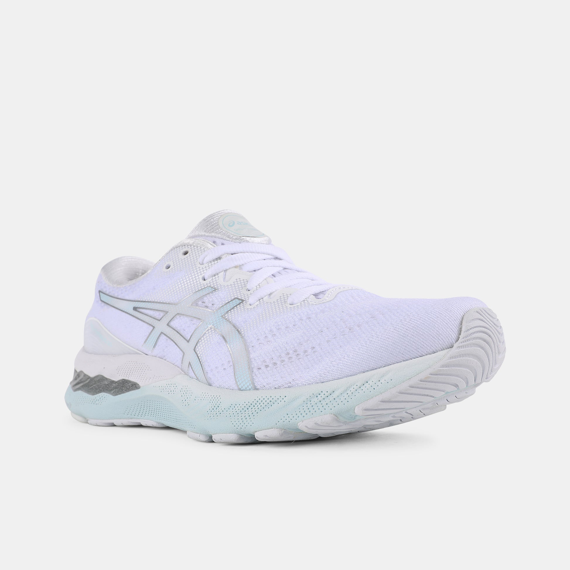 Front view of Women's Asics Gel-Nimbus Running Shoes.