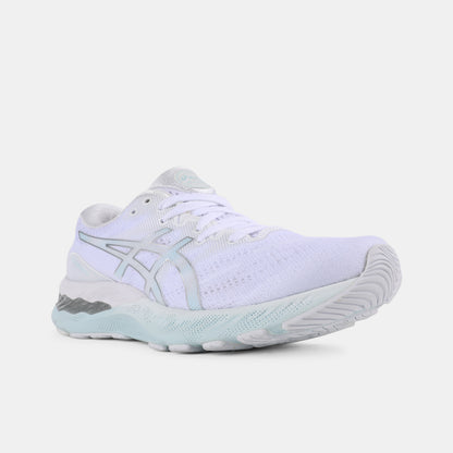 Front view of Women's Asics Gel-Nimbus Running Shoes.