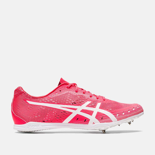 Side view of Asics Gun Lap 2 Distance Spikes.