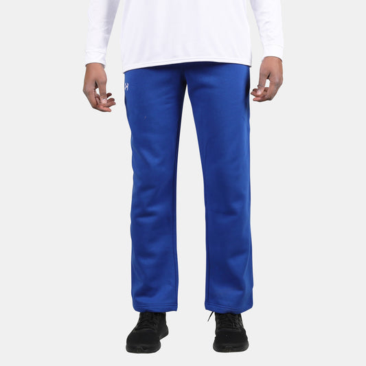 Front view of the Under Armour Men's Hustle Fleece Pant.