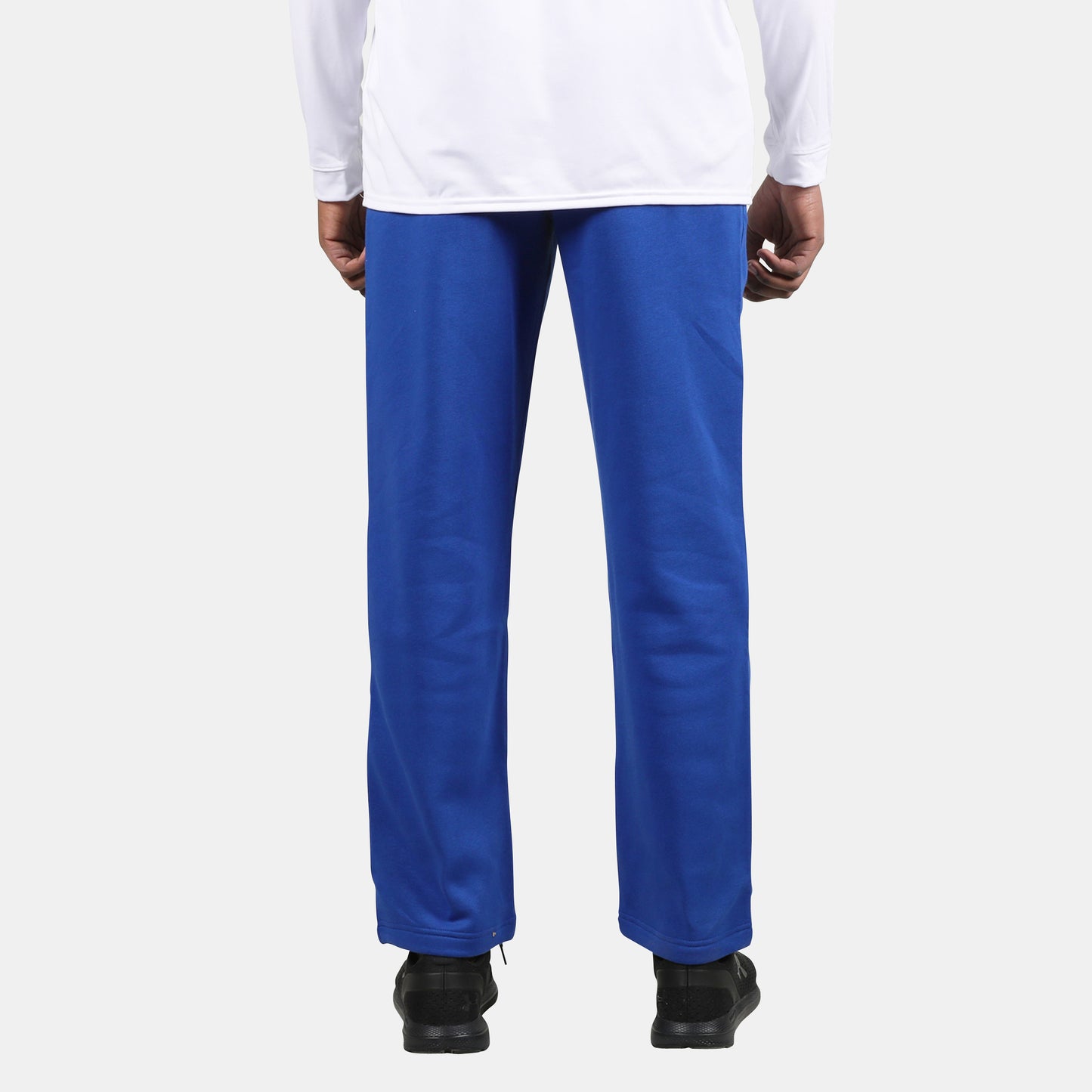 Rear view of the Under Armour Men's Hustle Fleece Pant.
