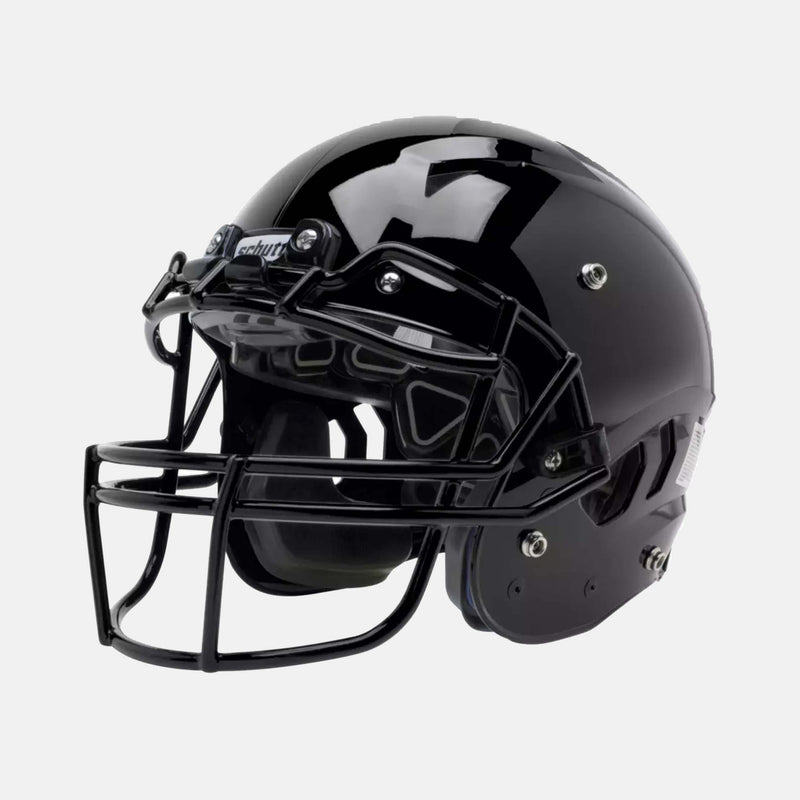 Youth A11 Vengeance Football Helmet, Black, Facemask NOT Included