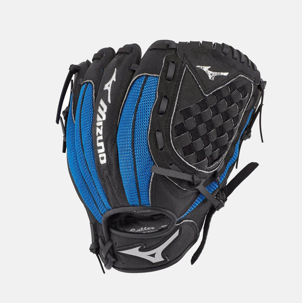 Prospect Series 10.5" PowerClose Baseball Glove, Black/Royal
