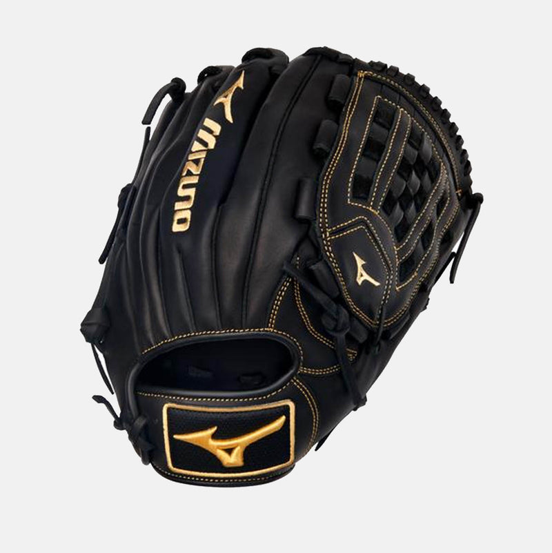 MVP Prime 12" Pitcher/Outfield Baseball Glove, Black/Almond