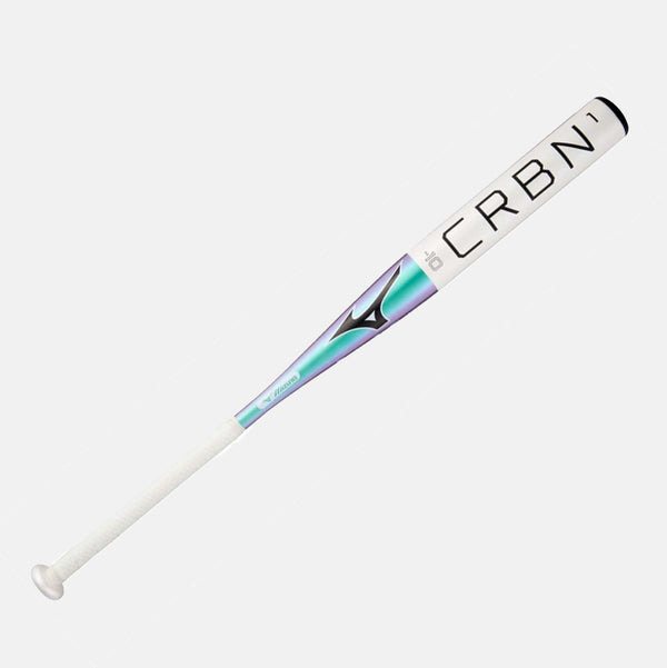 CRBN1 -10 Fastpitch Softball Bat, White - SV SPORTS