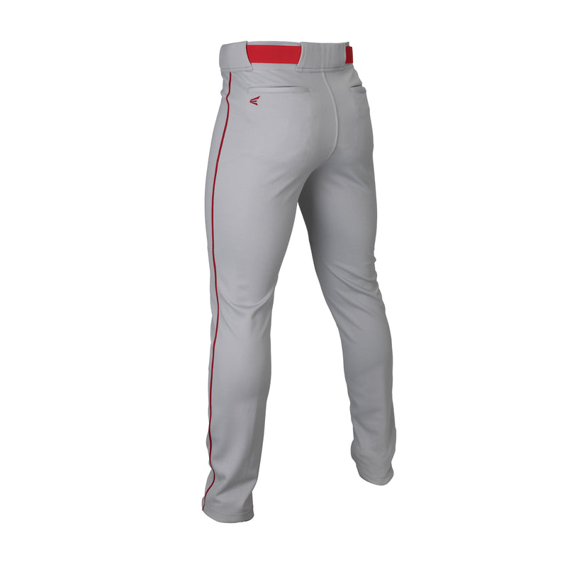 Rear view of Easton Rival Plus Piped Baseball Pants.
