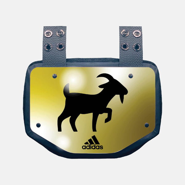Football  "G.O.A.T." Back Plate, Gold