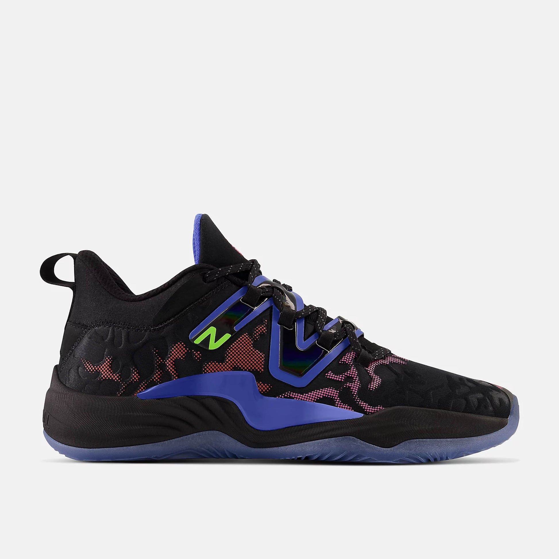 Side view of Men's New Balance Two WXY V3 Basketball Shoes.