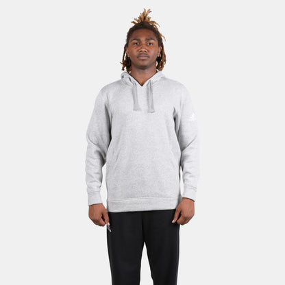 Front view of the Adidas Men's Fleece Hoodie.