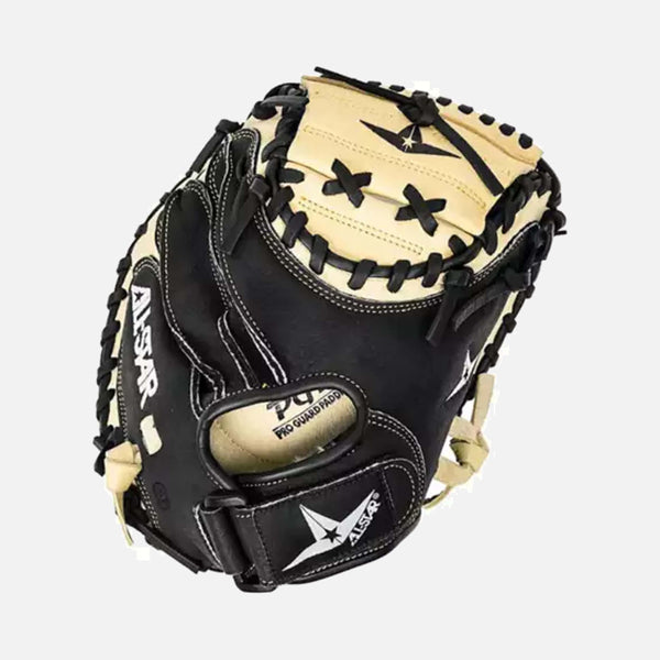 Rear view of All Star CM1011 Comp 31.5" Youth Catcher's Mitt.
