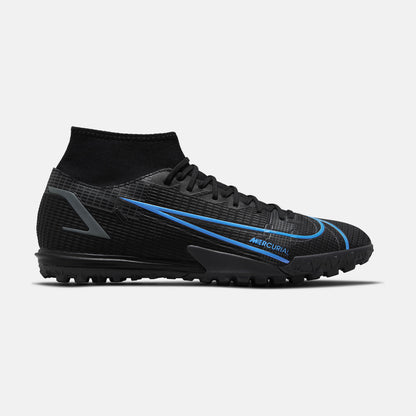 MENS MERCURIAL SUPERFLY 8 ACADEMY TF 090_Black/Cyber 13 - SV SPORTS