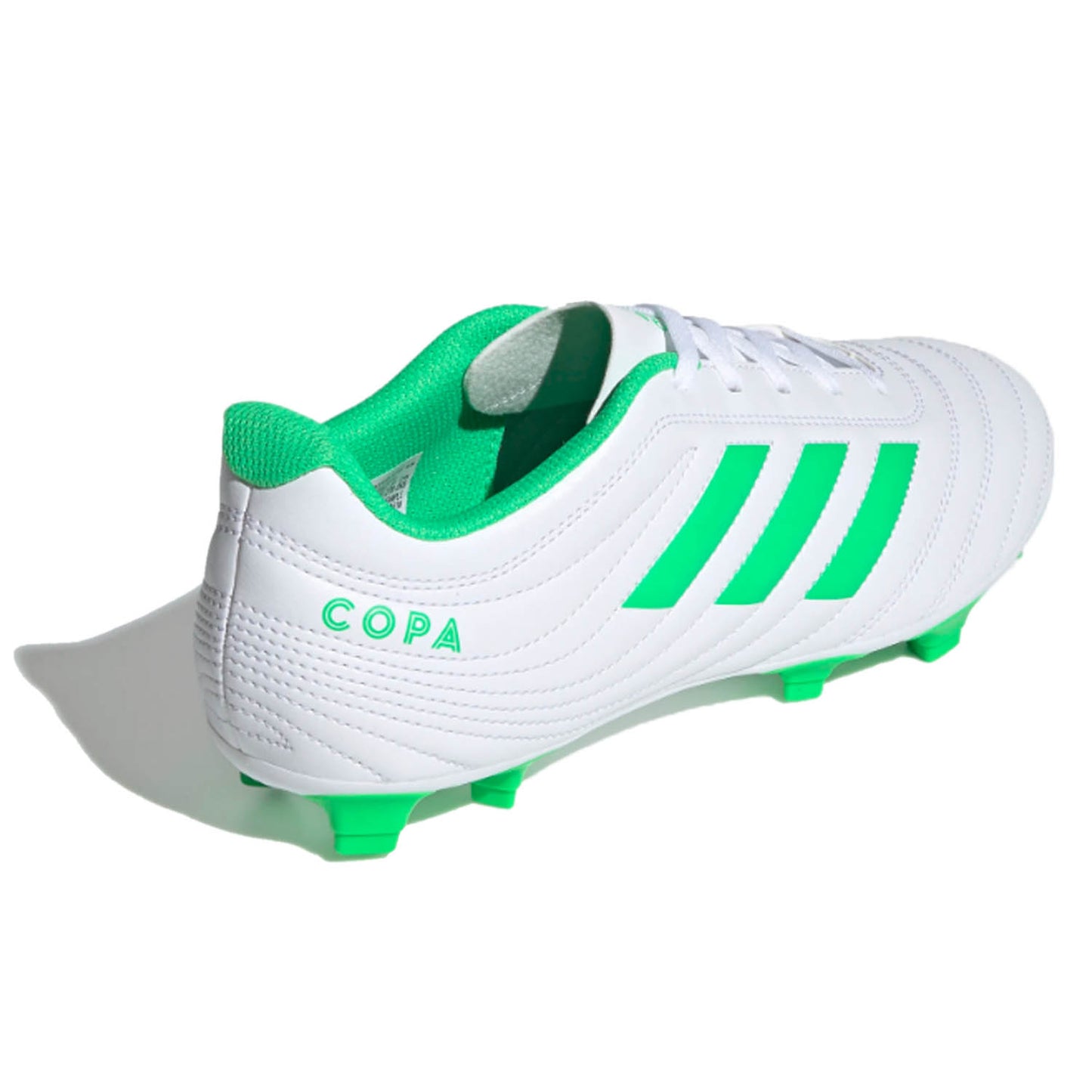 Copa 19.4 FG White/Sollim/White Soccer Shoes - SV SPORTS
