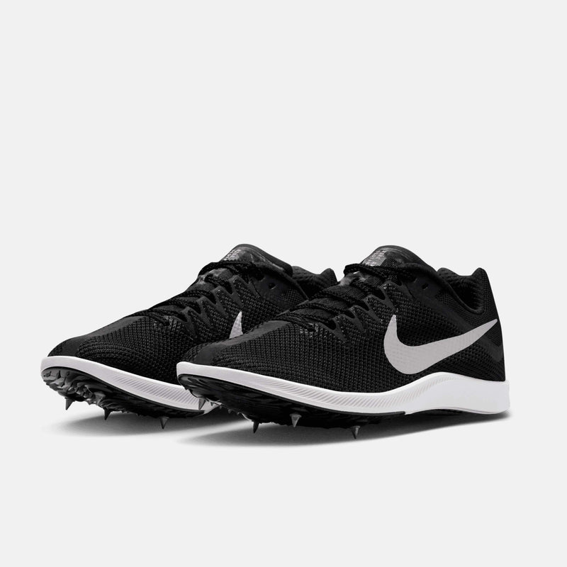 Zoom Rival Track & Field Distance Spikes, Black/Metallic Silver