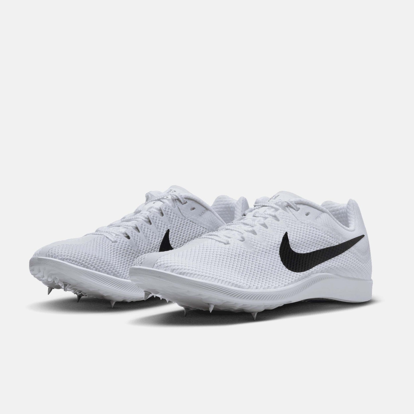 Front view of Nike Zoom Rival Distance Spikes.