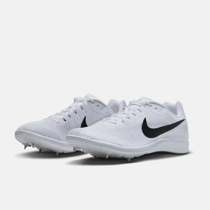 Front view of Nike Zoom Rival Distance Spikes.