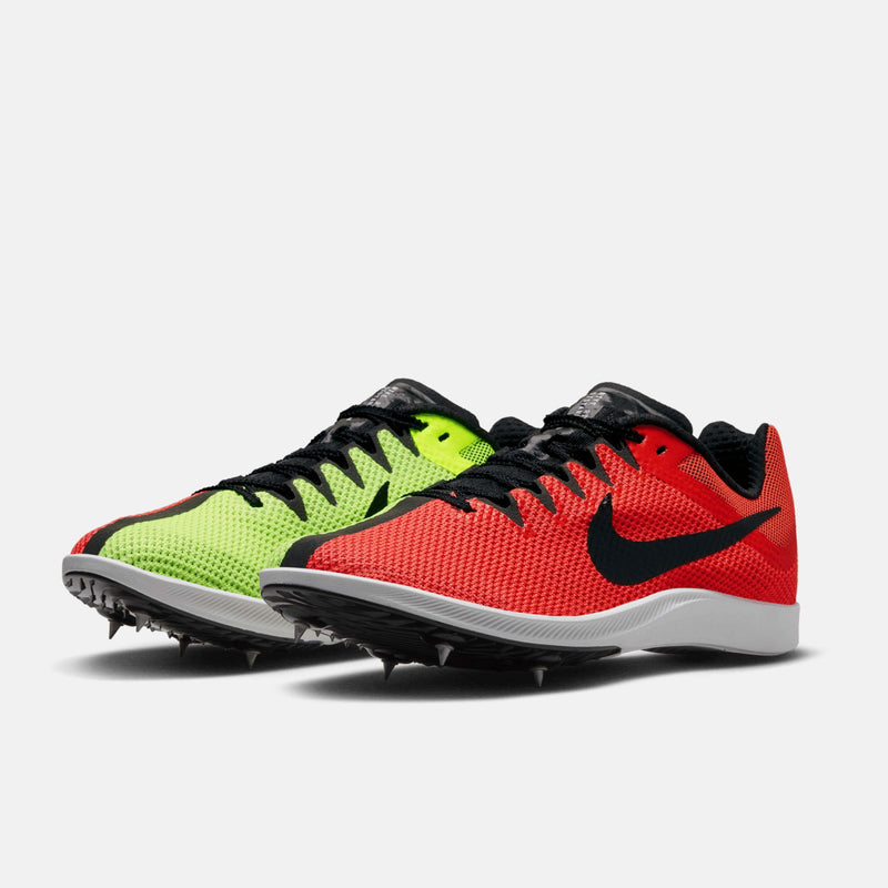 Front view of Nike Zoom Rival Distance Spikes.