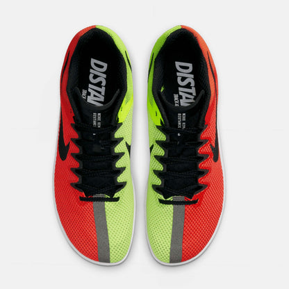 Top view of Nike Zoom Rival Distance Spikes.