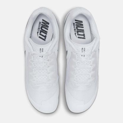 Top view of Nike Zoom Rival Multi-Event Spikes.