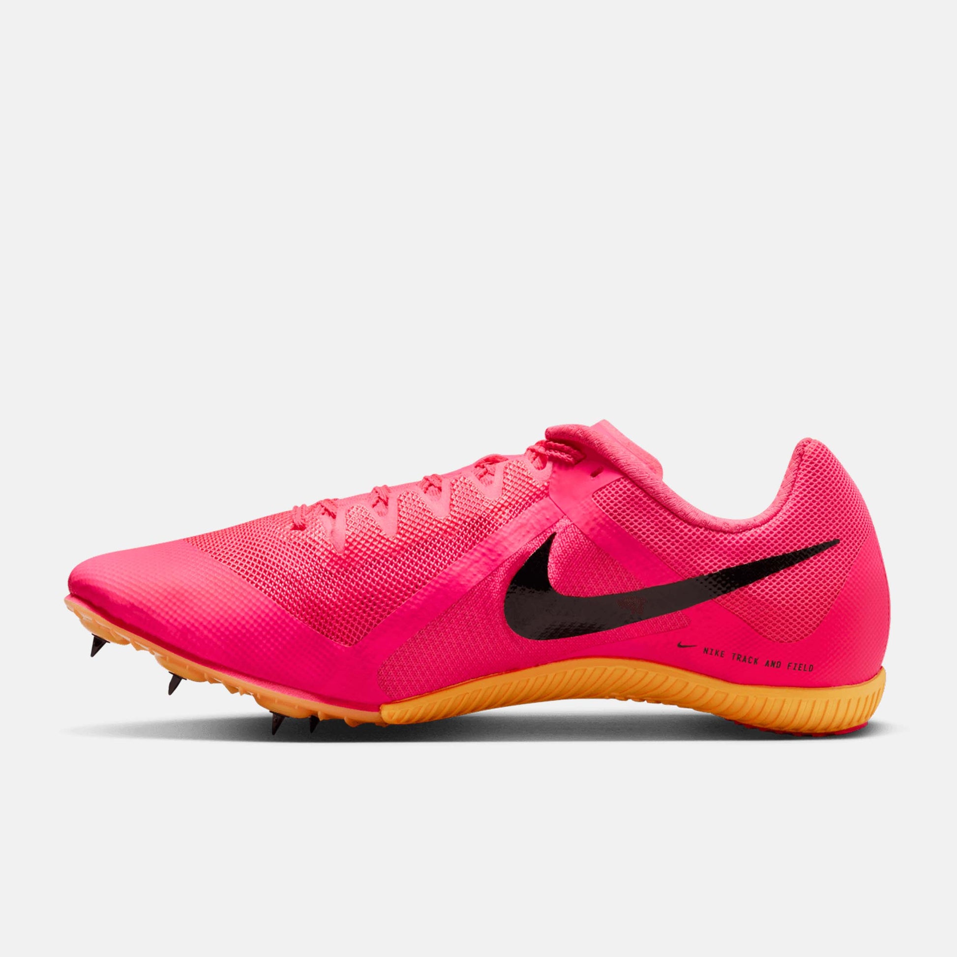 Side medial view of Nike Zoom Rival Multi-Event Spikes.