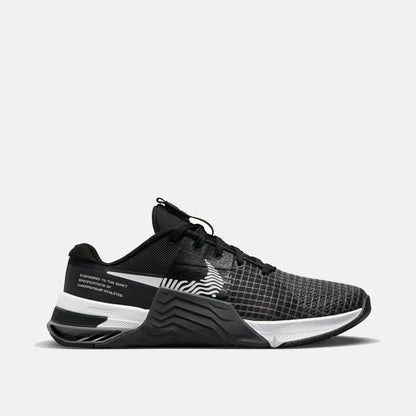 Women's Metcon 8 Training Shoes, Black/White - SV SPORTS