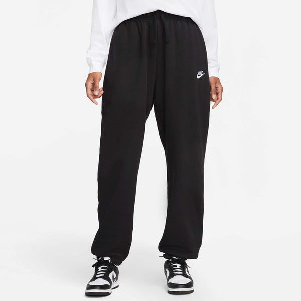 Women's Sportswear Club Fleece Mid-Rise Oversized Sweatpants, Black