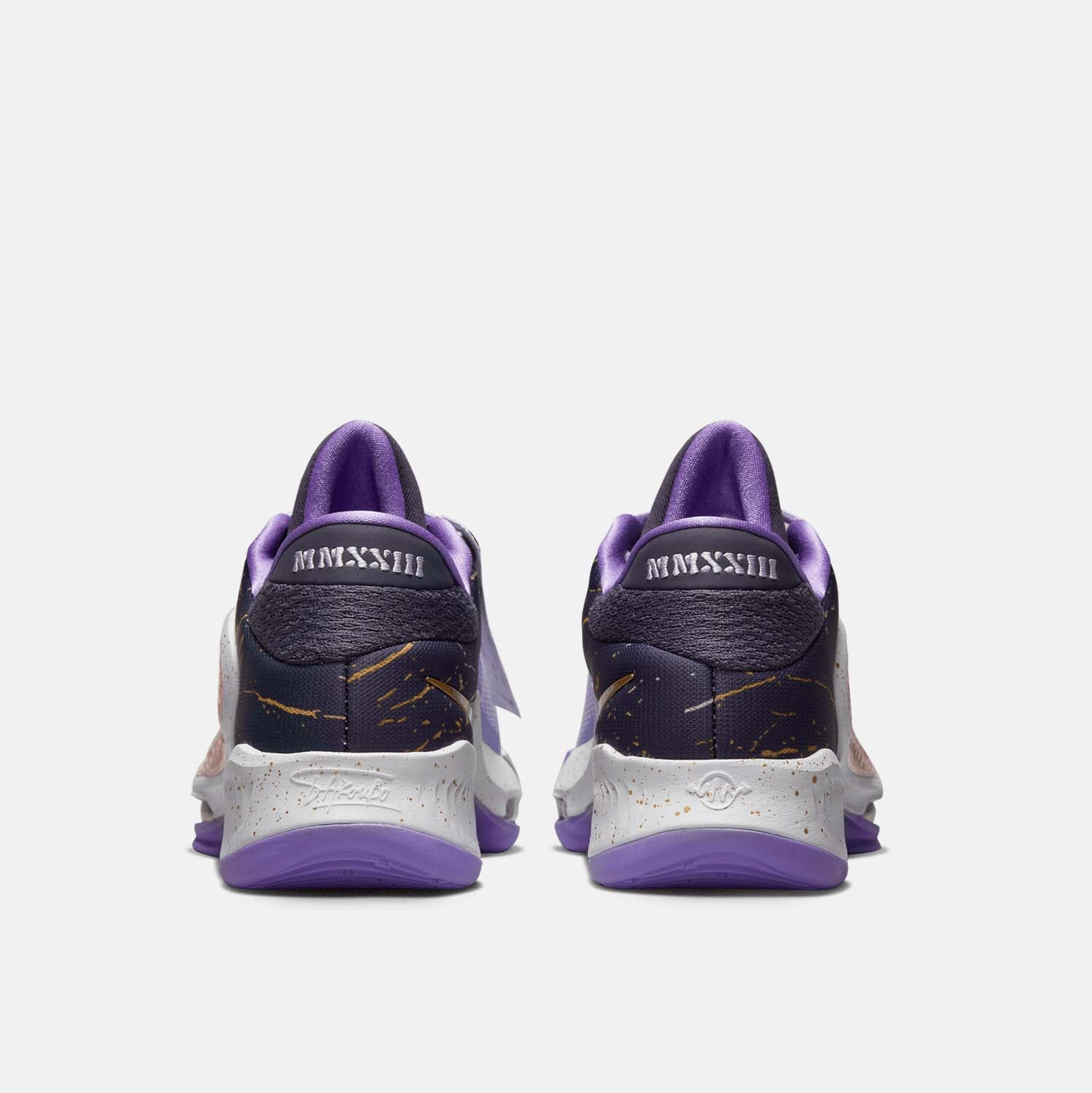 Rear view of Men's Zoom Freak 4 ASW Basketball Shoes.