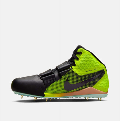 Side medial view of Nike Zoom Javelin Elite 3 Throwing Spikes.