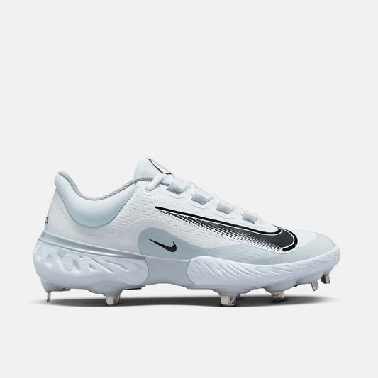 Side view of Nike Men's Alpha Huarache Elite 4 Low Baseball Cleats.