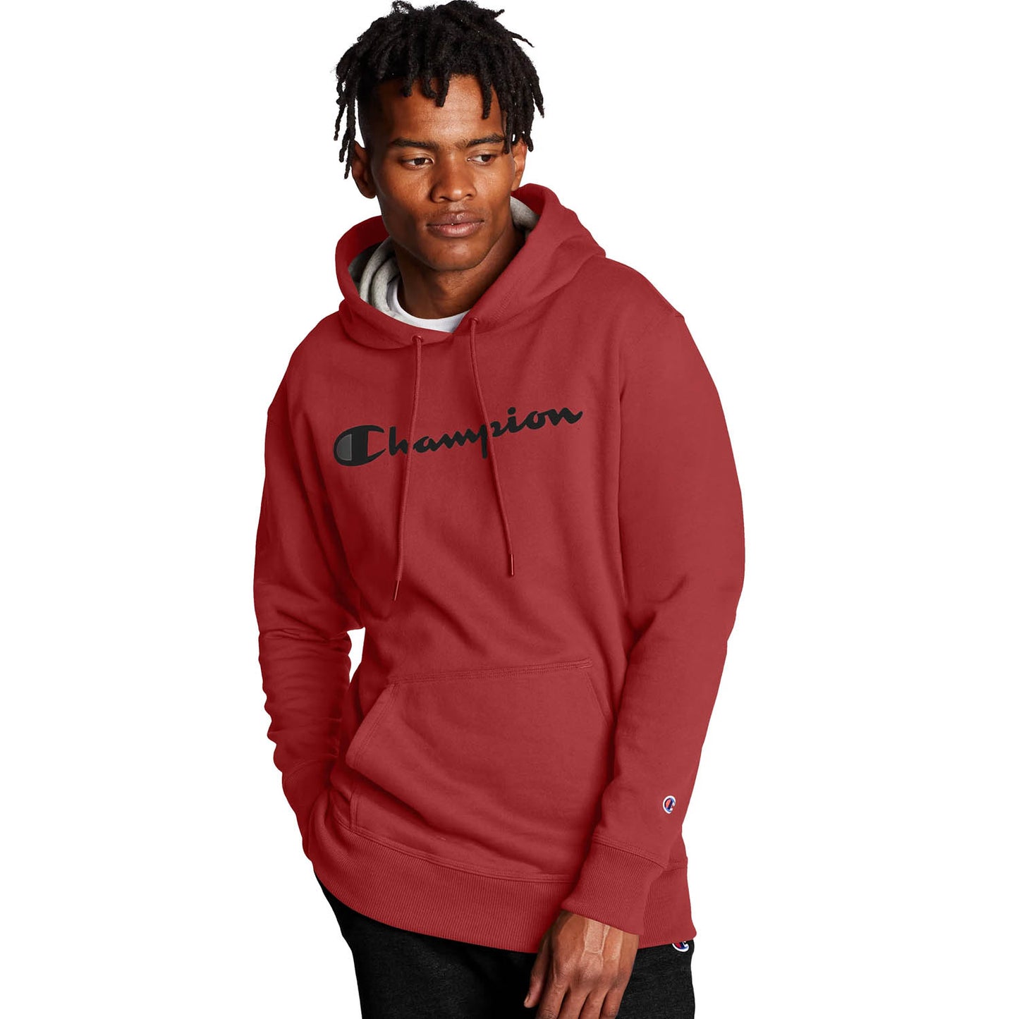 Mens Graphic Powerblend Fleece Hood - SV SPORTS