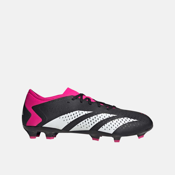 Side view of Adidas Predator Accuracy 3 L FG Soccer Cleats.