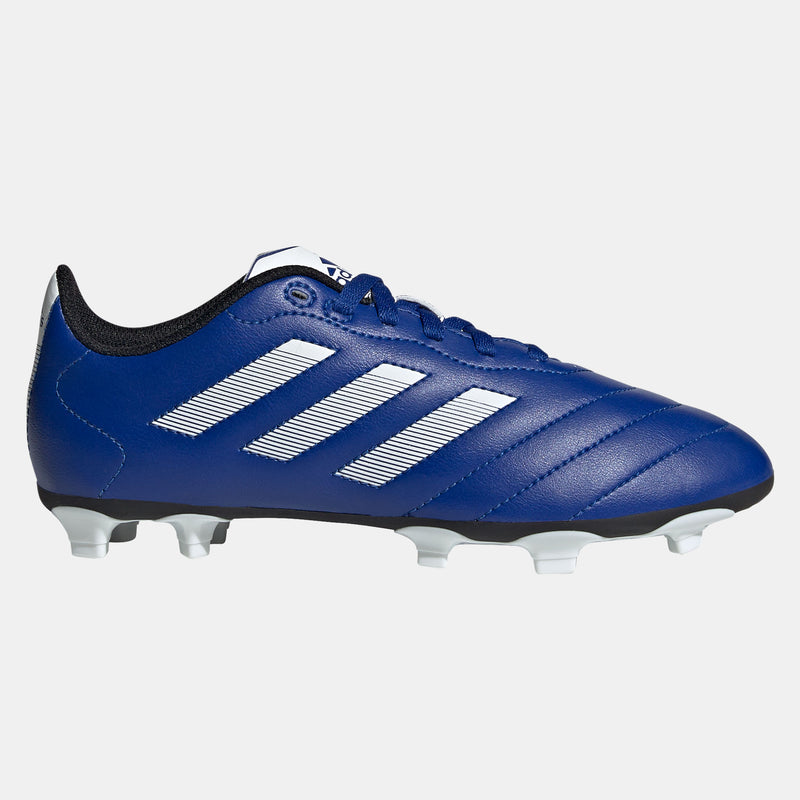 Side view of Adidas Kids' Goletto VIII FG Soccer Cleats.