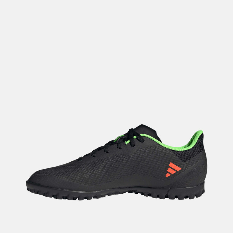 X Speedportal.4 Turf Soccer Shoes, Black/Solar