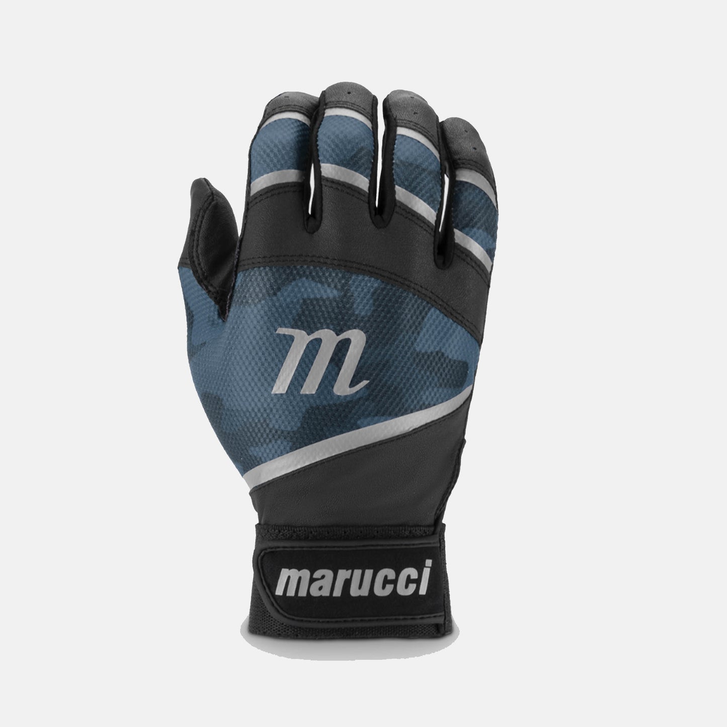 Foxtrot Tee Ball Batting Gloves, Black/Navy - SV SPORTS