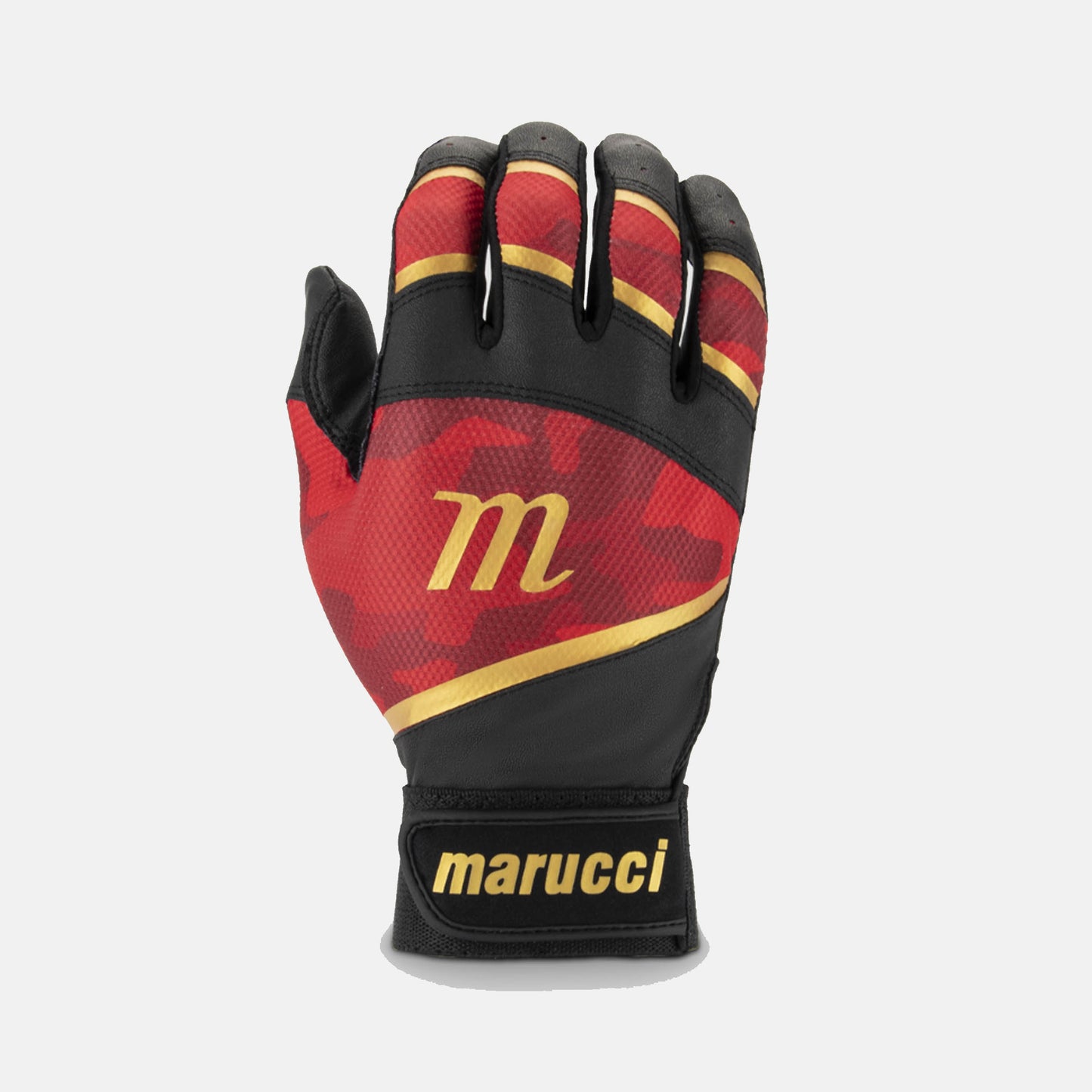 Foxtrot Tee Ball Batting Gloves, Black/Red - SV SPORTS