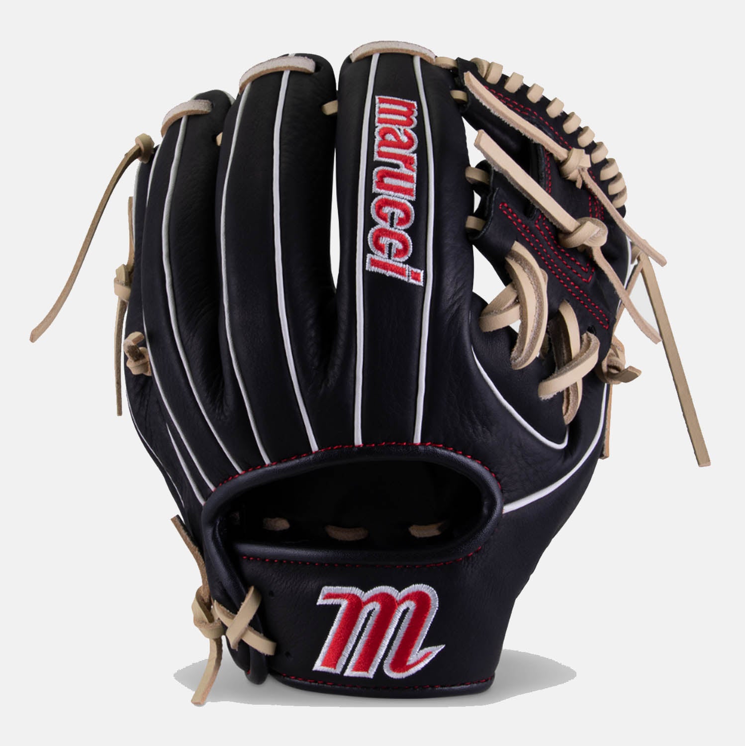 Rear view of Marucci Acadia M Type 11.25" Fielders Glove.