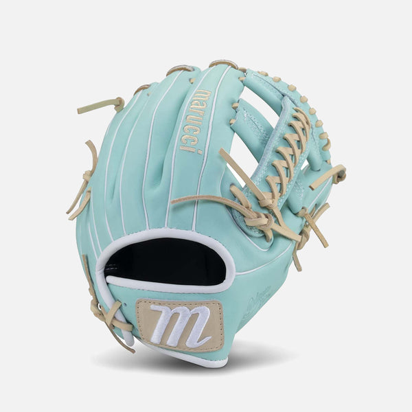Rear view of Palmetto 12" M-Type Fastpitch Glove.