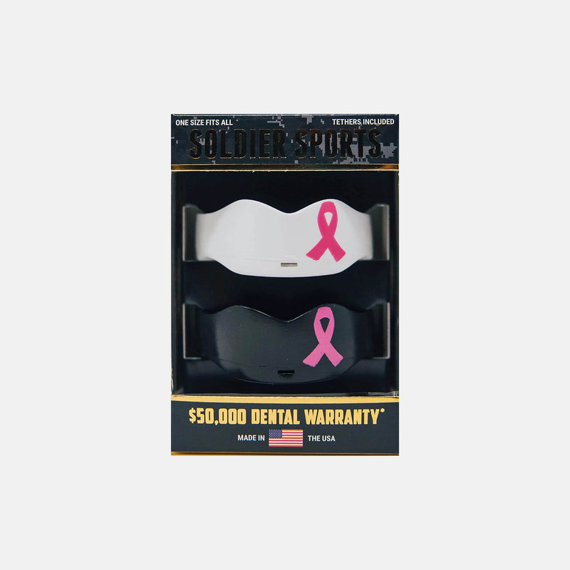 Two Pack October Awareness Mouthguard