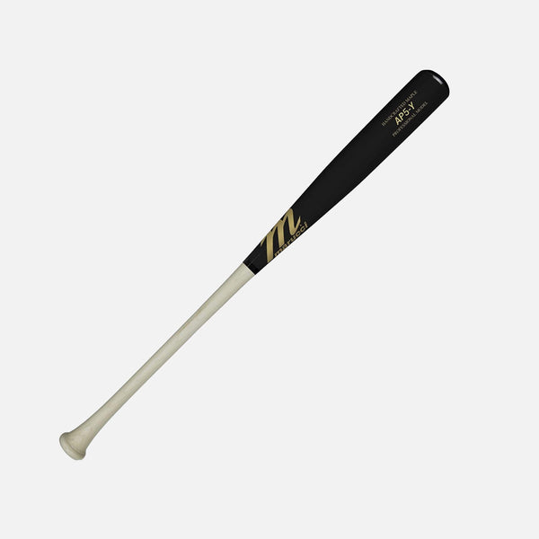 AP5 Youth Wood Baseball Bat, Natural/Black