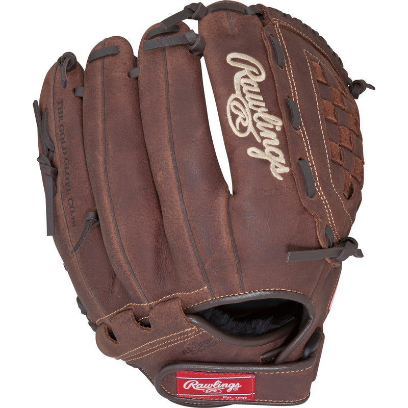 Rear view of Rawlings Player Preferred Fielders Glove.