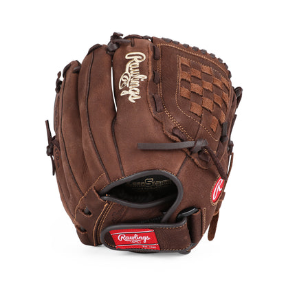 Rear view of Rawlings Player Preferred Fielders Glove.