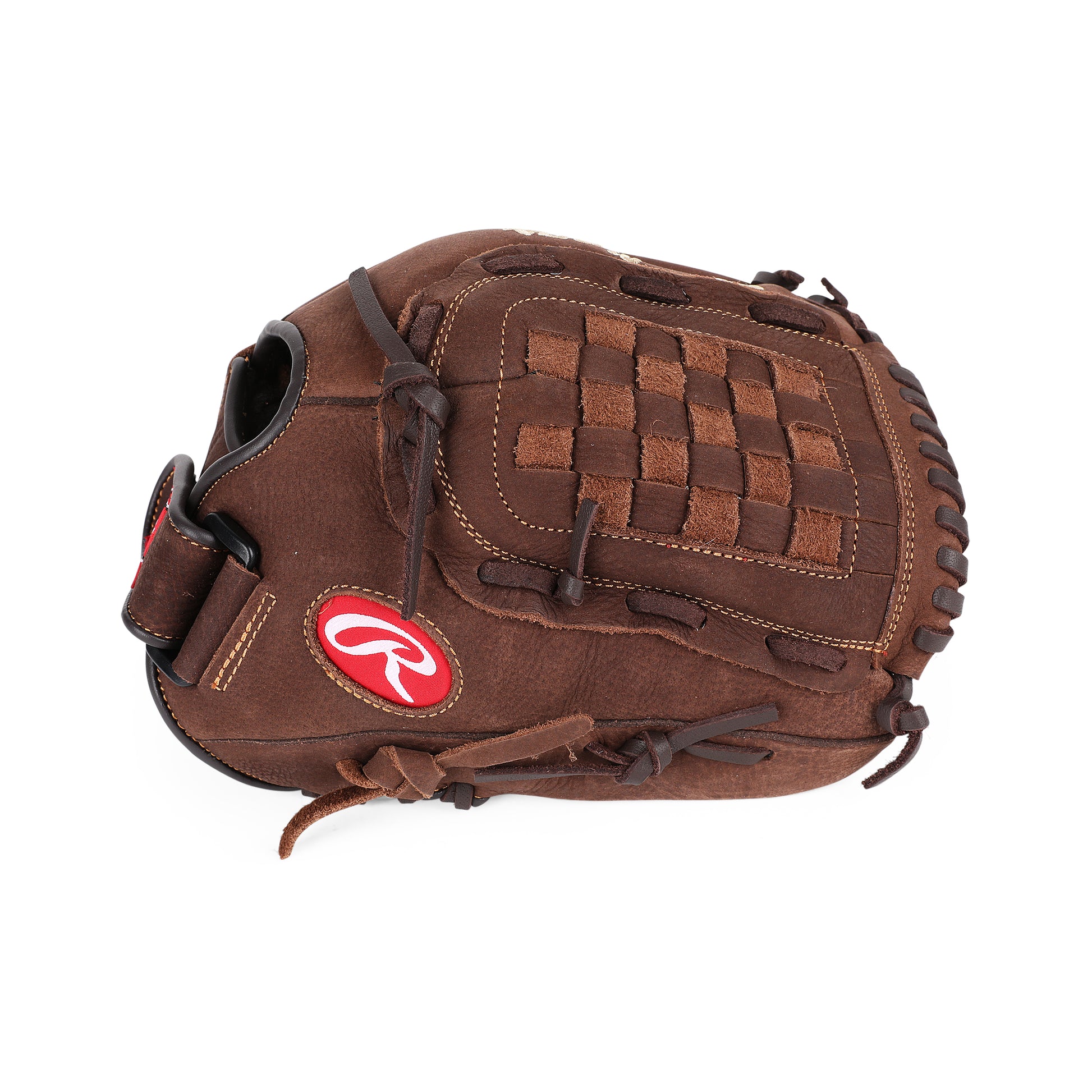 Side view of Rawlings Player Preferred Fielders Glove.