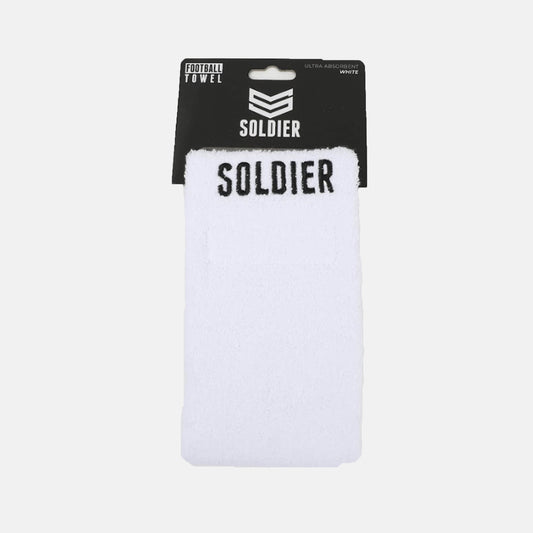 Football Towel, White/Black - SV SPORTS