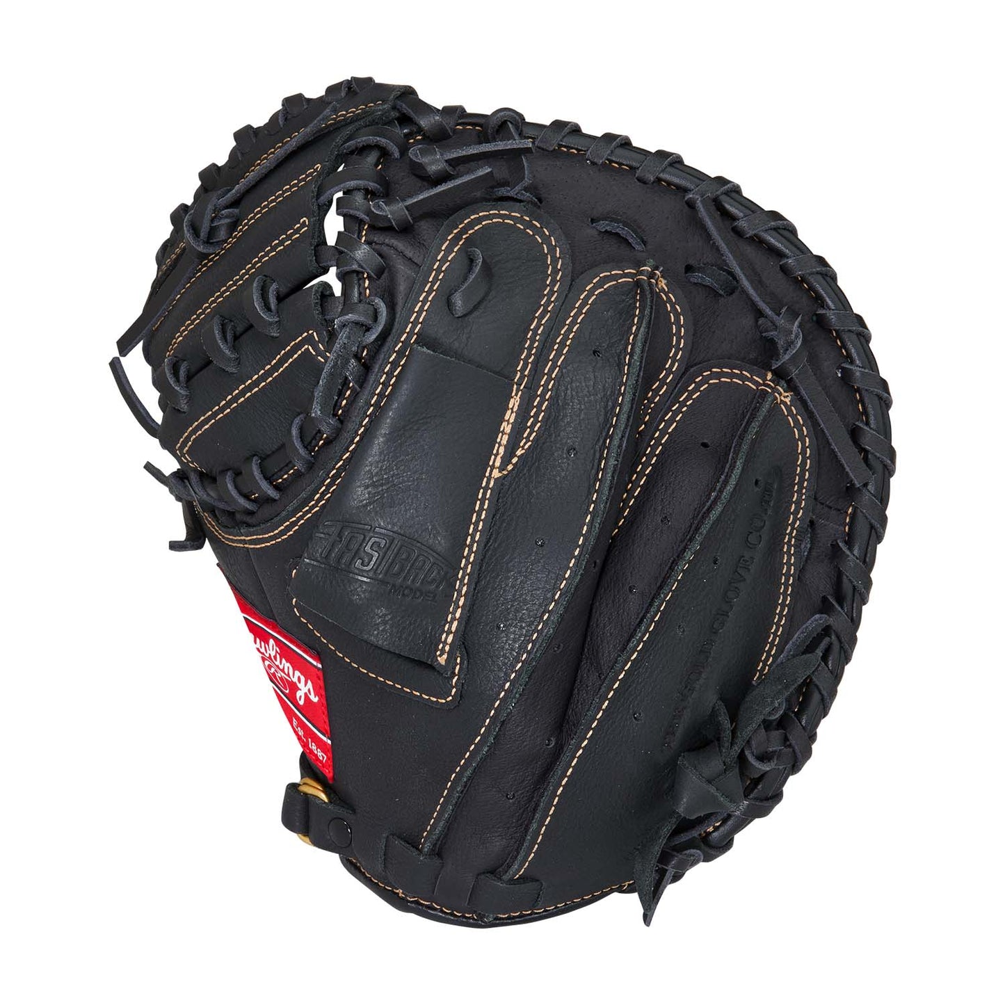 Rear view of Rawlings Renegade Series 31.5" Catchers Mitt.
