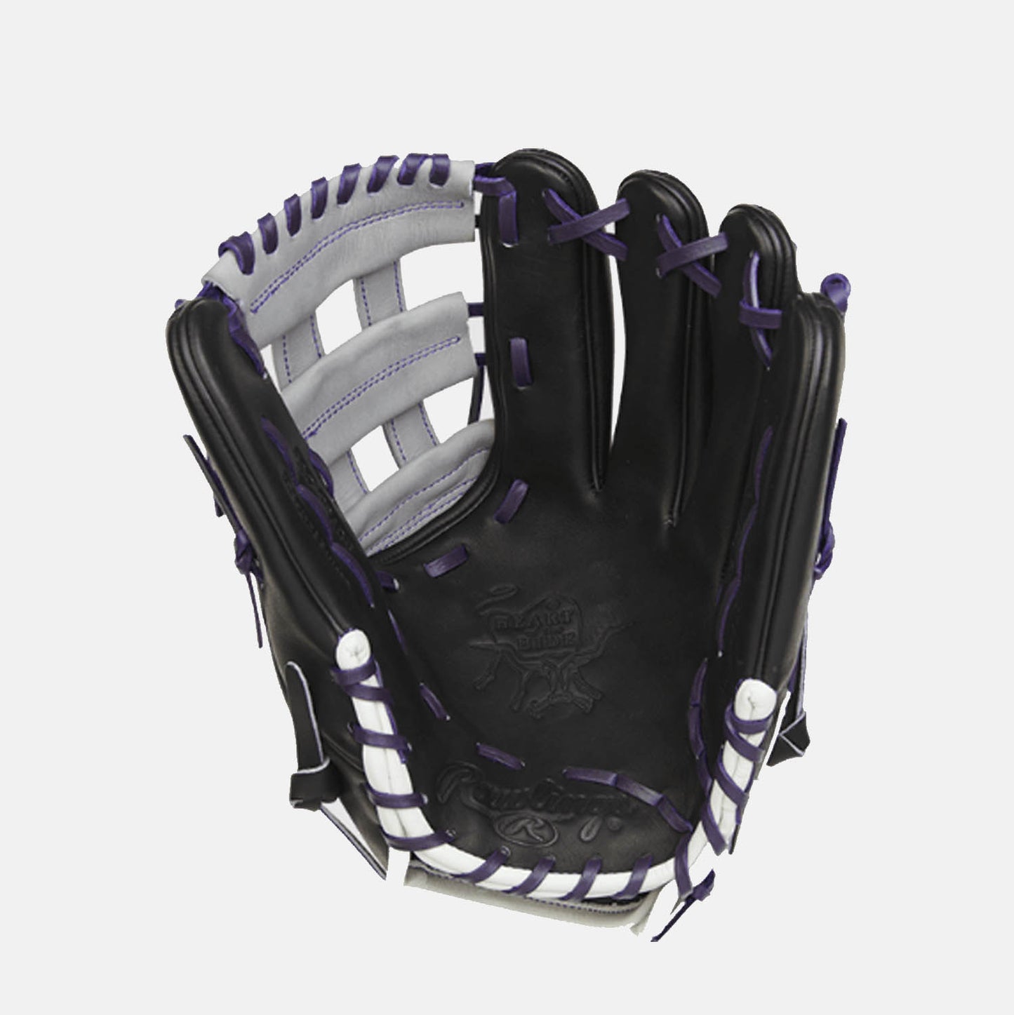 Front palm view of Rawlings Gold Glove Club 12.25" Glove.