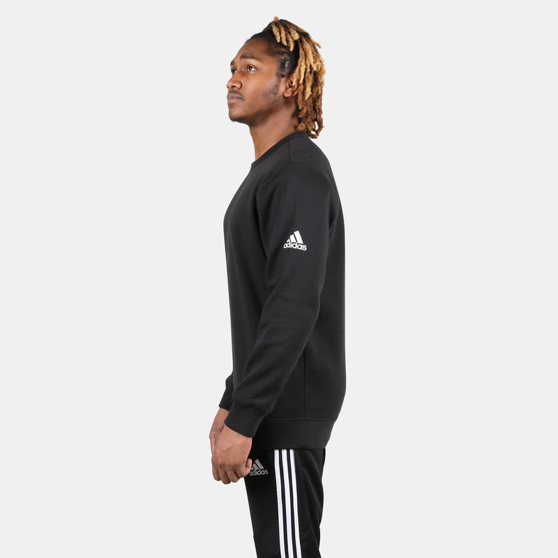 Side view of the Adidas Men's Fleece Crew.