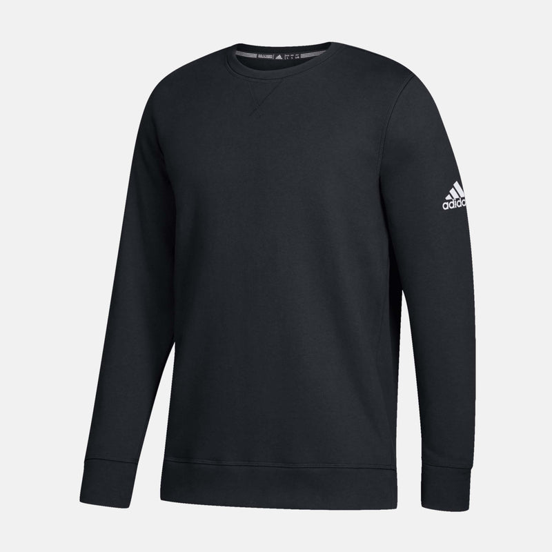 Front view of the Adidas Men's Fleece Crew.