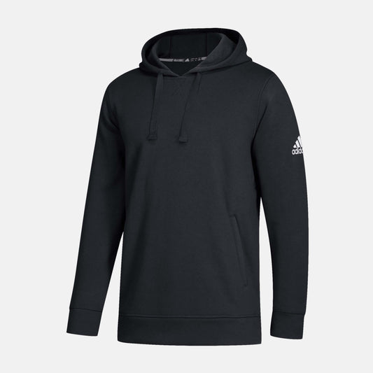 Front view of the Adidas Men's Fleece Hoodie.